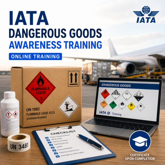 Formation IATA Dangerous Goods Awareness (Anglais)
